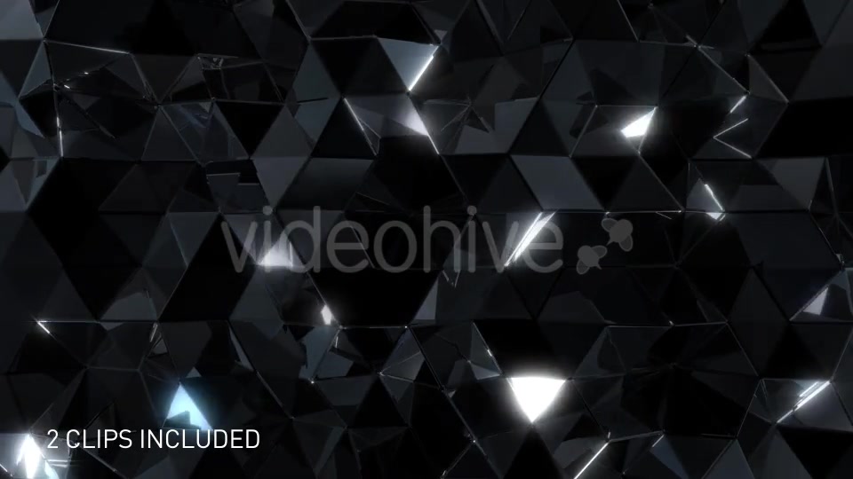 Glossy Reflective Black Triangles Videohive 20710049 Motion Graphics Image 10