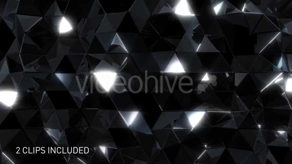 Glossy Reflective Black Triangles Videohive 20710049 Motion Graphics Image 11