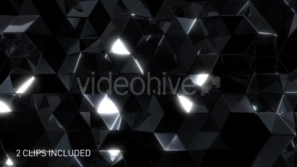 Glossy Reflective Black Triangles Videohive 20710049 Motion Graphics Image 12