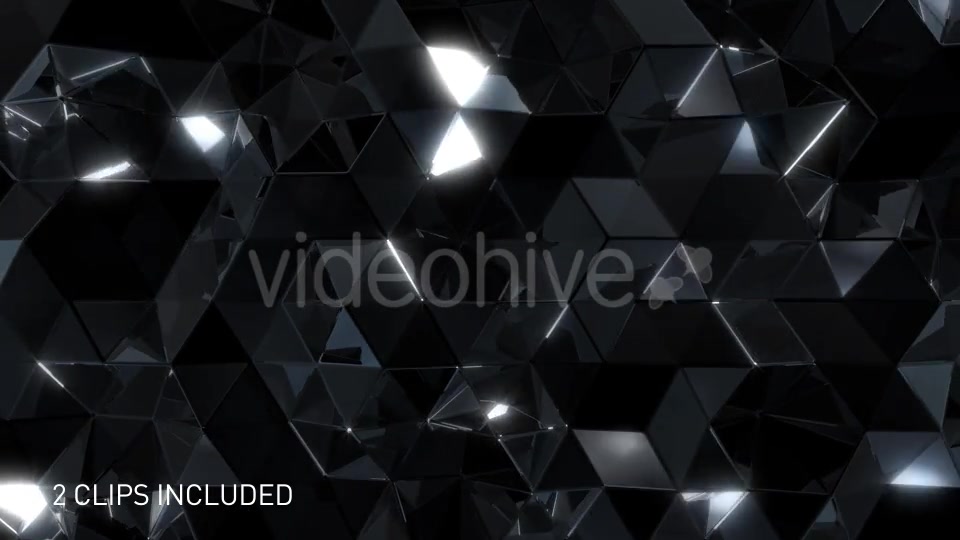 Glossy Reflective Black Triangles Videohive 20710049 Motion Graphics Image 13