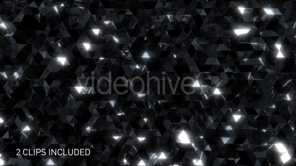 Glossy Reflective Black Triangles Videohive 20710049 Motion Graphics Image 4