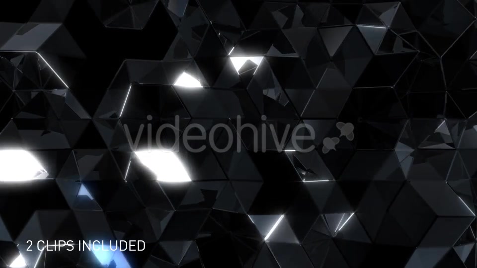 Glossy Reflective Black Triangles Videohive 20710049 Motion Graphics Image 9