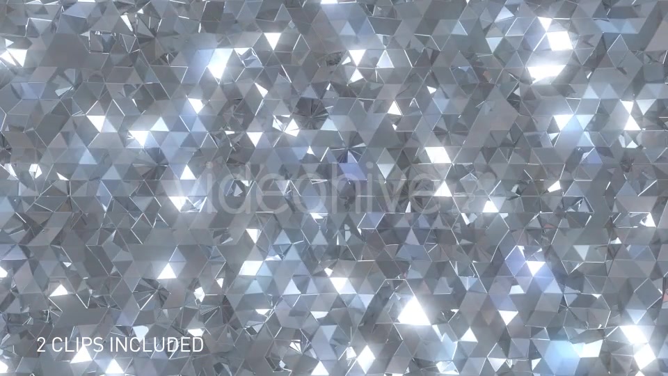 Glossy Reflective Silver Triangles Videohive 20709819 Motion Graphics Image 4