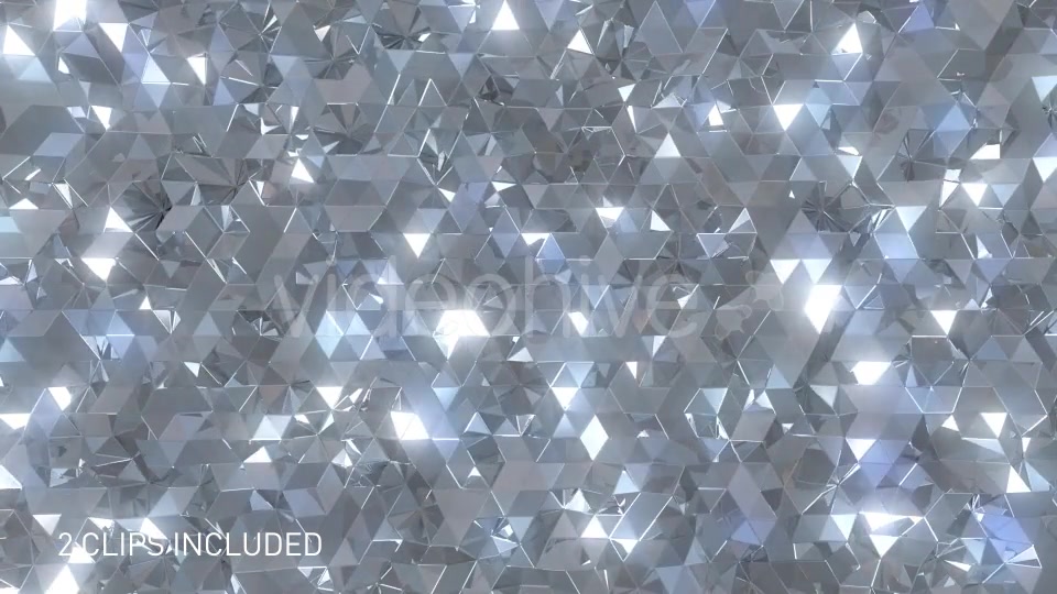 Glossy Reflective Silver Triangles Videohive 20709819 Motion Graphics Image 6
