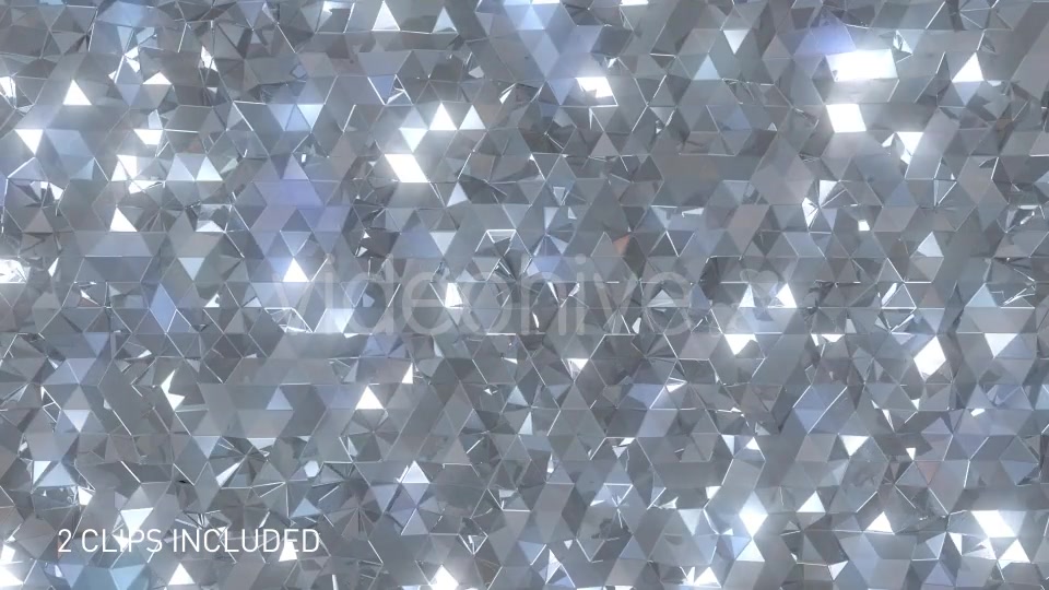 Glossy Reflective Silver Triangles Videohive 20709819 Motion Graphics Image 7