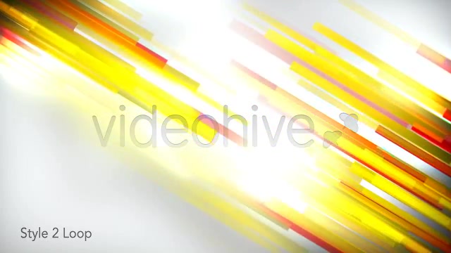 Glossy Stripe Lines Move on Bright Backdrop Loop Videohive 4659923 Motion Graphics Image 10