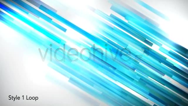 Glossy Stripe Lines Move on Bright Backdrop Loop Videohive 4659923 Motion Graphics Image 3