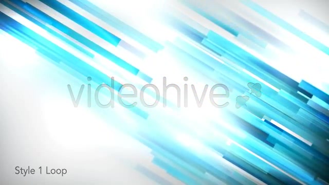 Glossy Stripe Lines Move on Bright Backdrop Loop Videohive 4659923 Motion Graphics Image 6