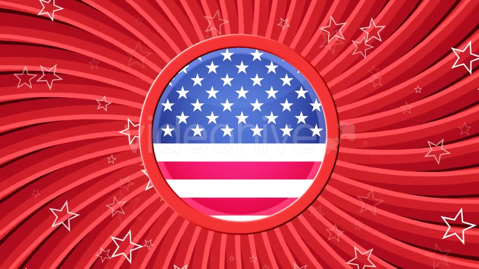 Glossy Stripes Red White Blue Videohive 16853479 Motion Graphics Image 4