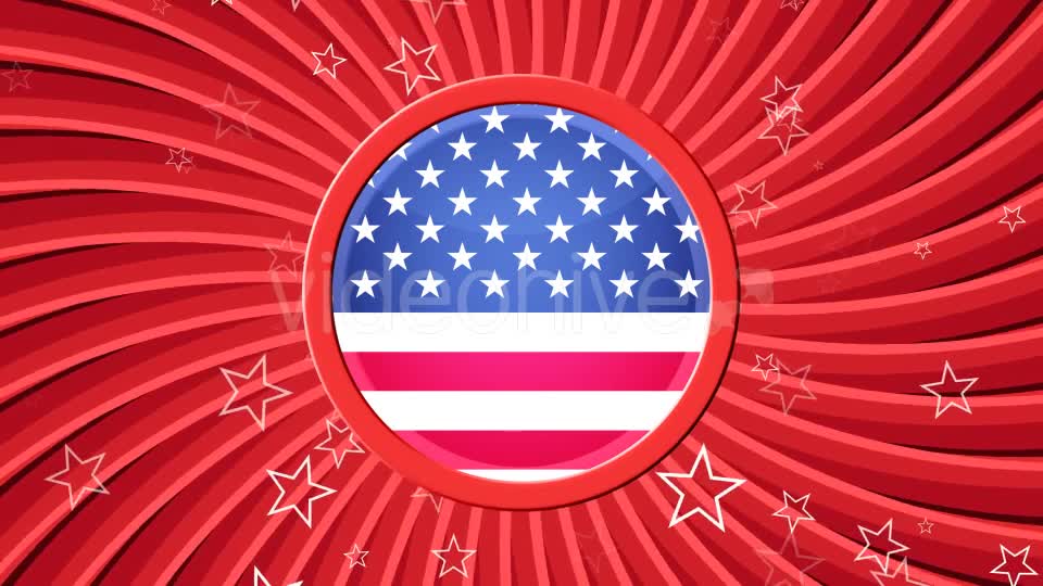 Glossy Stripes Red White Blue Videohive 16853479 Motion Graphics Image 7