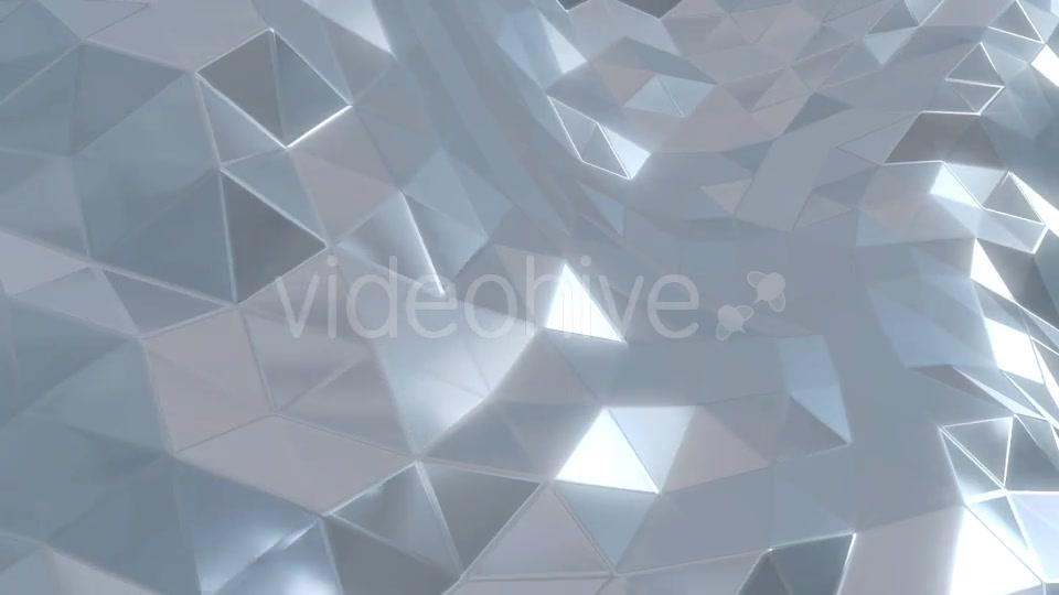 Glossy Triangles Waves Videohive 20741305 Motion Graphics Image 5