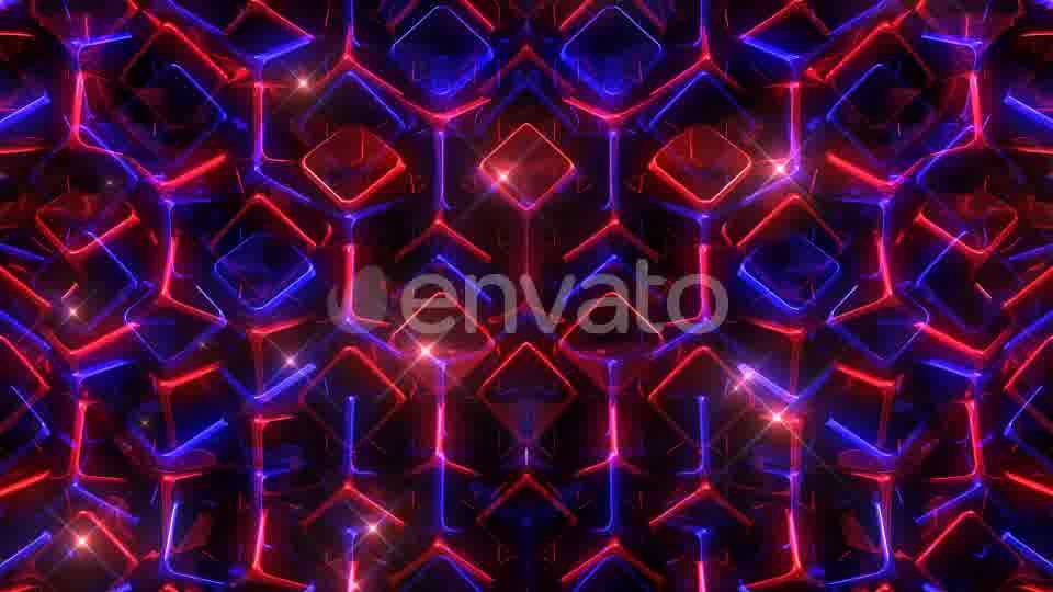 Glowing Blue And Red Cubes Videohive 22198891 Motion Graphics Image 12