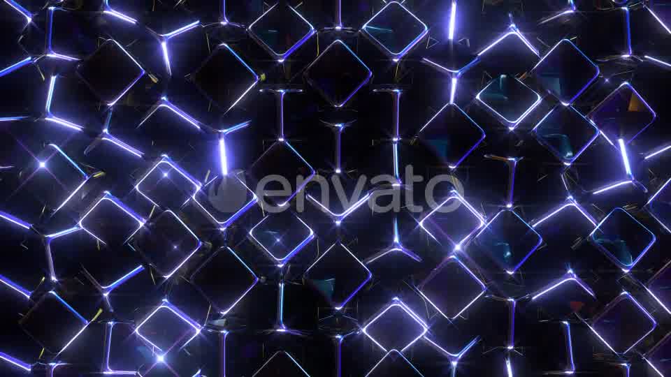 Glowing Blue Cubes Videohive 22198977 Motion Graphics Image 10
