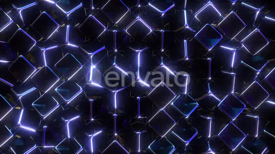 Glowing Blue Cubes Videohive 22198977 Motion Graphics Image 11