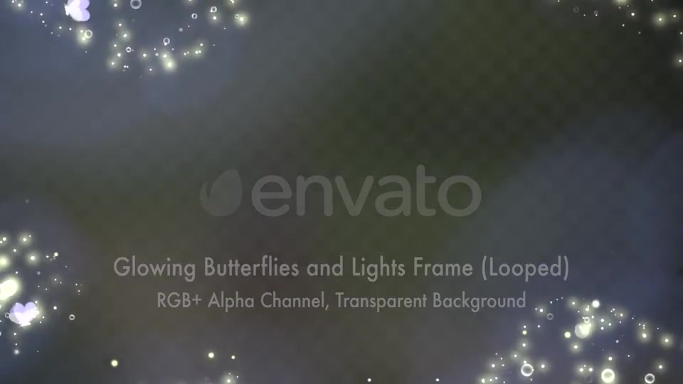 Glowing Butterflies and Lights Frame Videohive 22260032 Motion Graphics Image 4