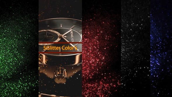 Glowing Glitter - Download Videohive 22800873