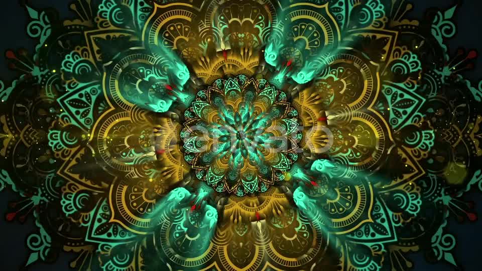 Glowing Mandala Videohive 23620628 Motion Graphics Image 1