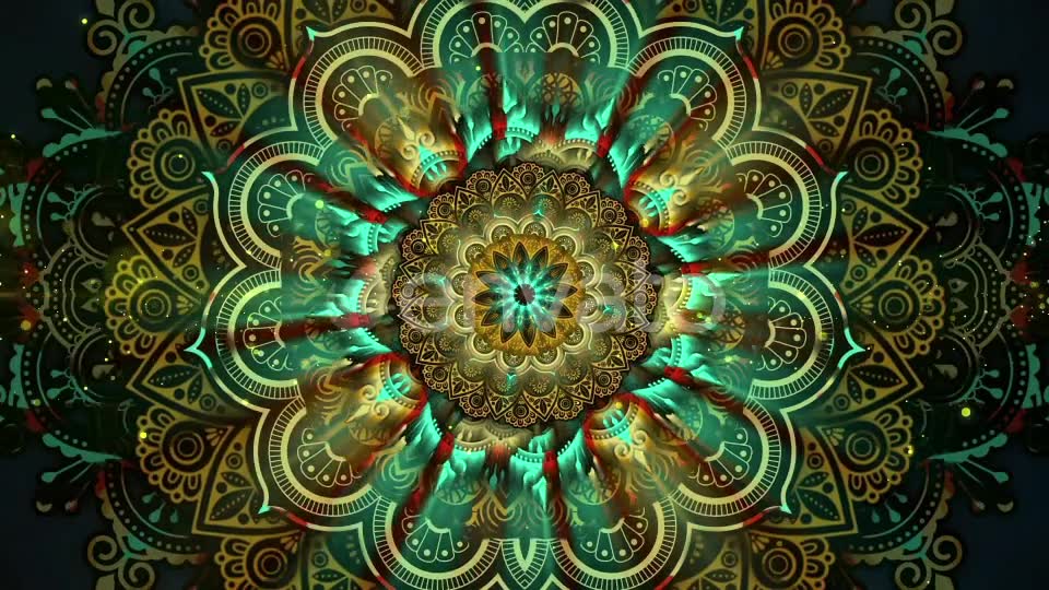 Glowing Mandala Videohive 23620628 Motion Graphics Image 2