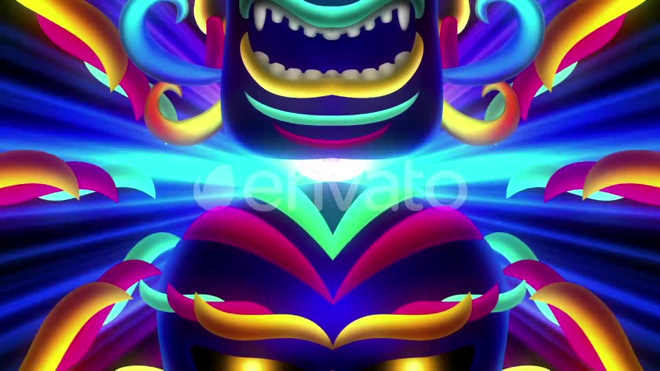 Glowing Mask Videohive 21877598 Motion Graphics Image 1