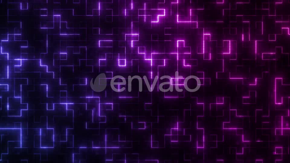 Glowing Neon Cyberpunk Loop 4K Videohive 24009185 Motion Graphics Image 1
