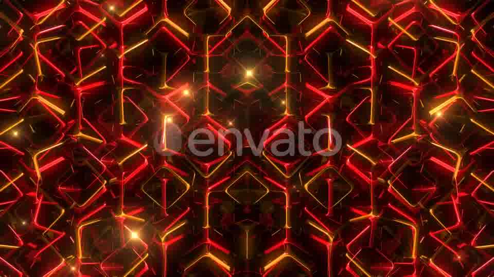 Glowing Red And Yellow Squares Videohive 22198931 Motion Graphics Image 11