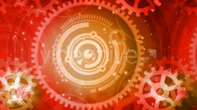 Glowing Techno Gears 03 Videohive 4151827 Motion Graphics Image 1