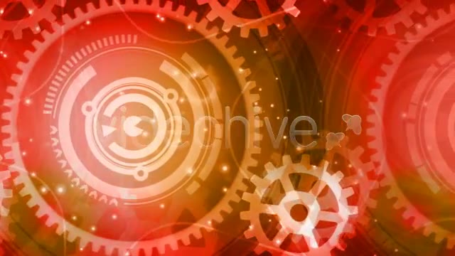 Glowing Techno Gears 03 Videohive 4151827 Motion Graphics Image 2