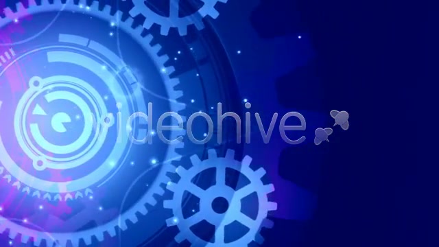 Glowing Techno Gears 04 Videohive 4169314 Motion Graphics Image 3