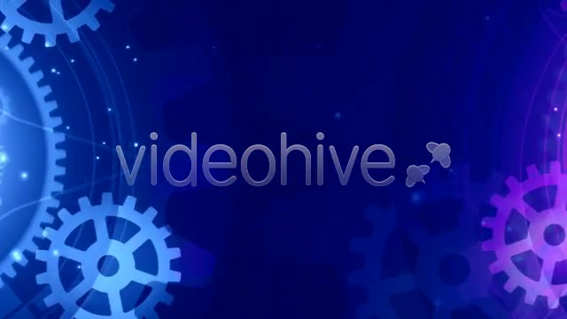 Glowing Techno Gears 04 Videohive 4169314 Motion Graphics Image 5