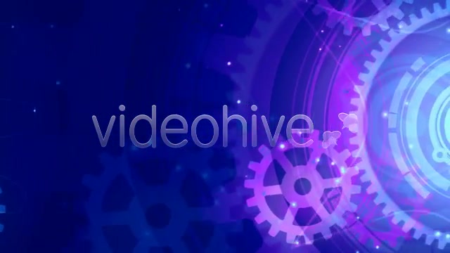 Glowing Techno Gears 04 Videohive 4169314 Motion Graphics Image 7