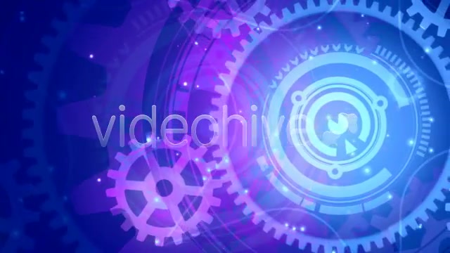 Glowing Techno Gears 04 Videohive 4169314 Motion Graphics Image 9