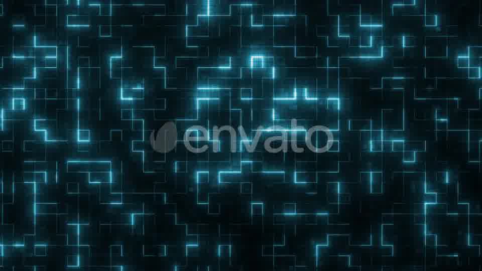 Glowing Technology Maze Loop 4K Videohive 24009183 Motion Graphics Image 11