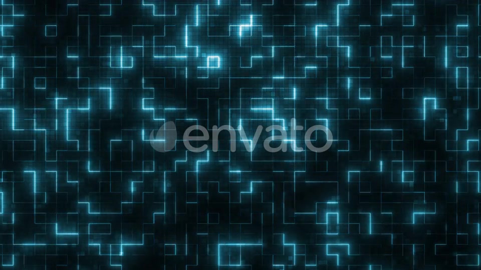 Glowing Technology Maze Loop 4K Videohive 24009183 Motion Graphics Image 4