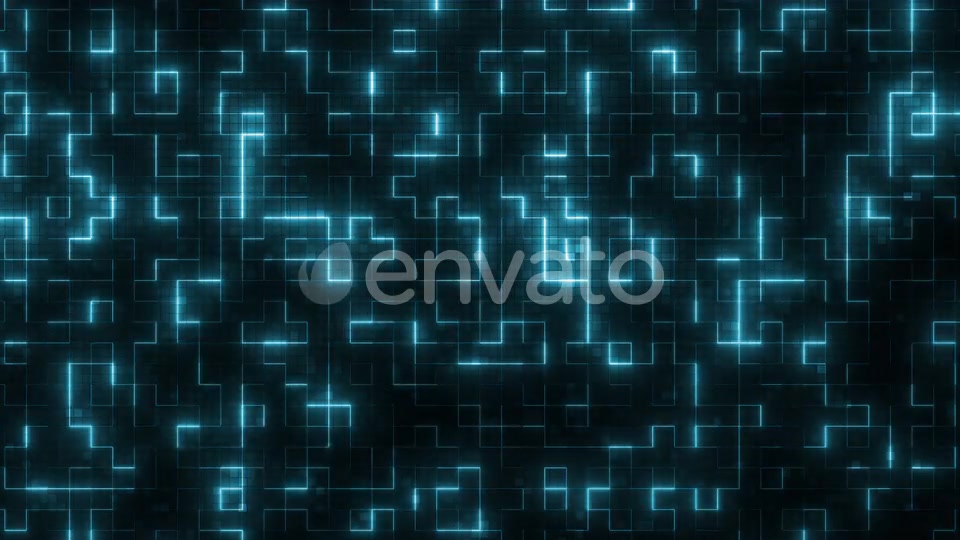 Glowing Technology Maze Loop 4K Videohive 24009183 Motion Graphics Image 5