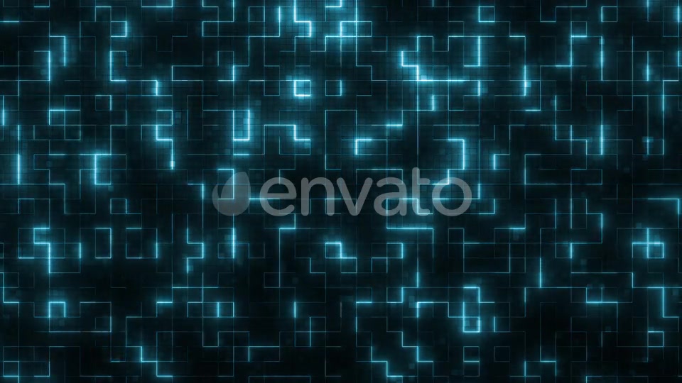 Glowing Technology Maze Loop Videohive 24385374 Motion Graphics Image 3