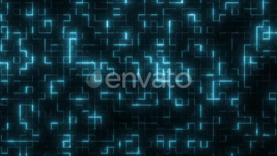 Glowing Technology Maze Loop Videohive 24385374 Motion Graphics Image 5