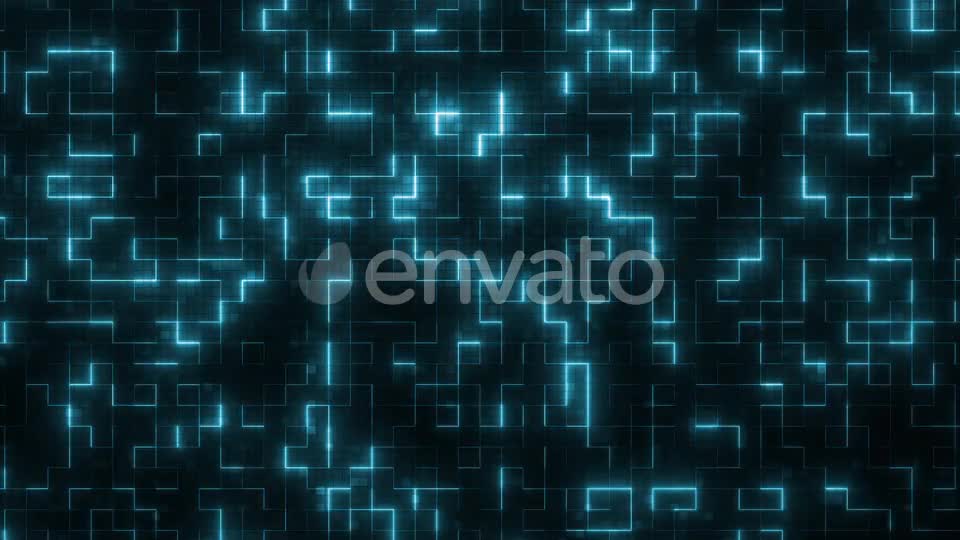 Glowing Technology Maze Loop Videohive 24385374 Motion Graphics Image 7