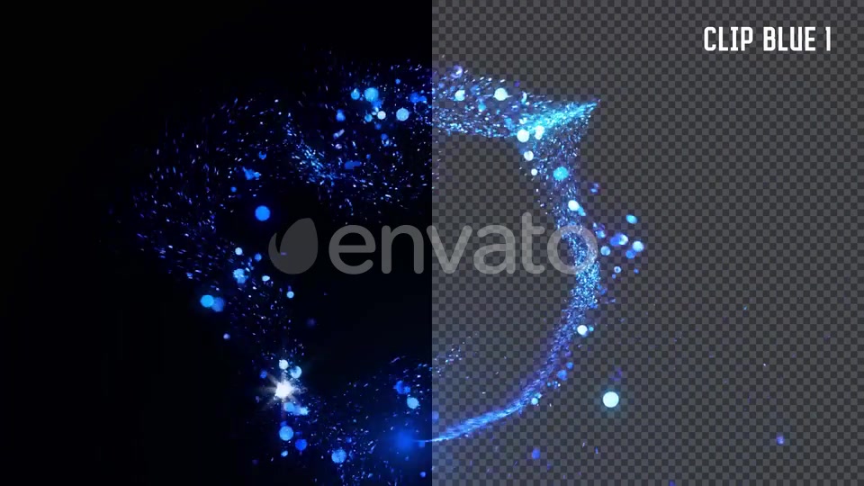 Gold and Blue Particles Trails Videohive 23004498 Motion Graphics Image 3