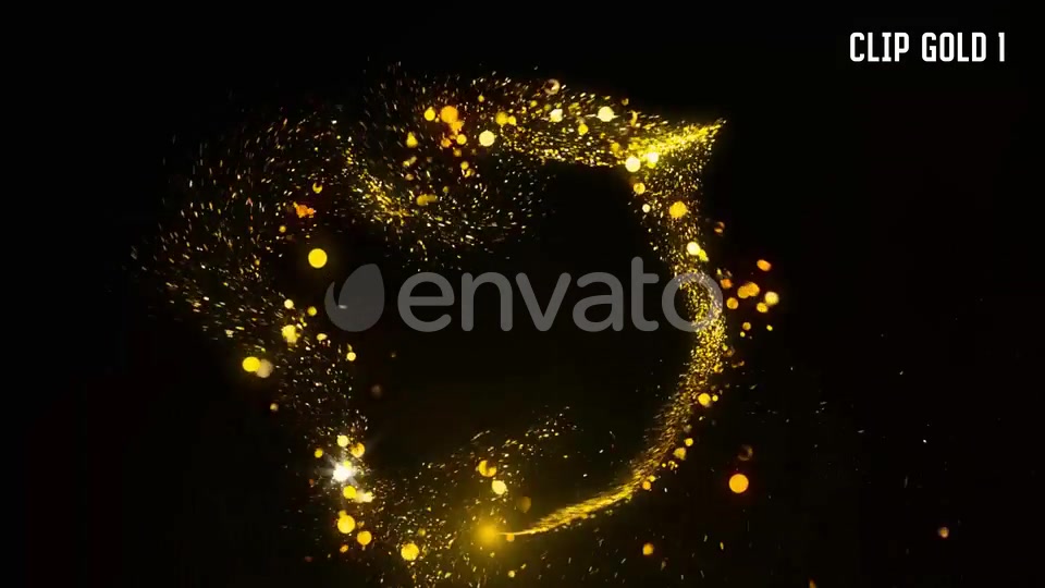 Gold and Blue Particles Trails Videohive 23004498 Motion Graphics Image 8