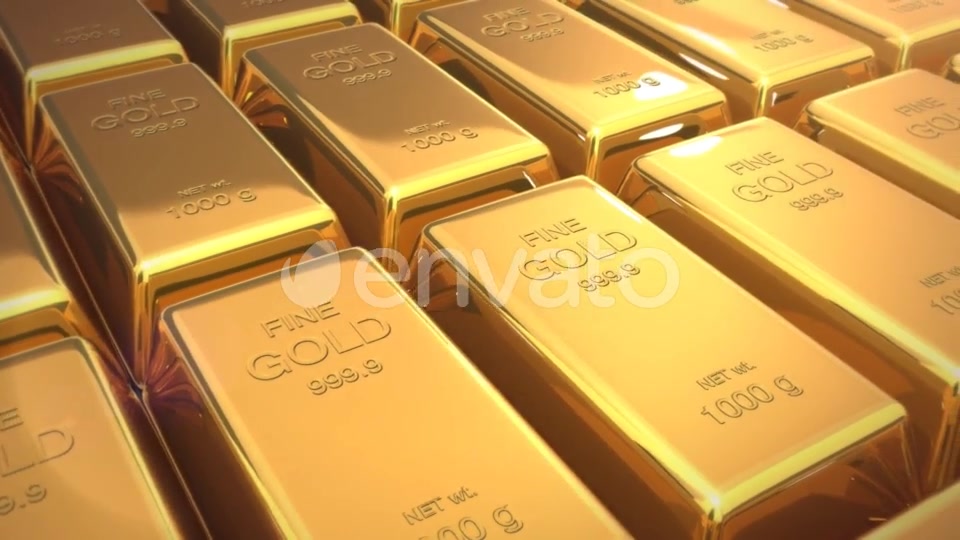 Gold Bars Videohive 22378684 Motion Graphics Image 10