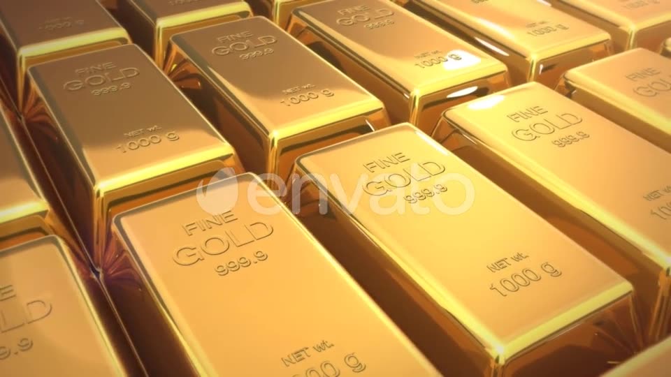 Gold Bars Videohive 22378684 Motion Graphics Image 2