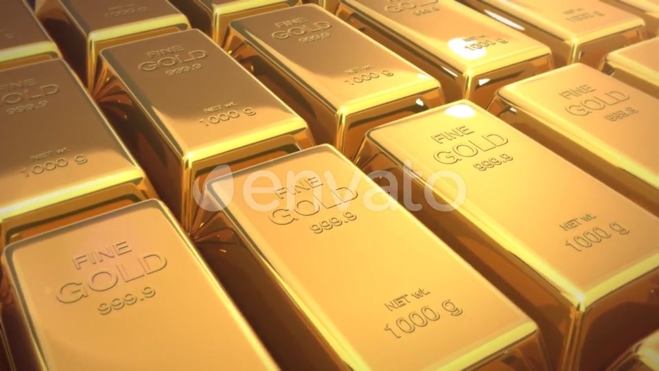 Gold Bars Videohive 22378684 Motion Graphics Image 4