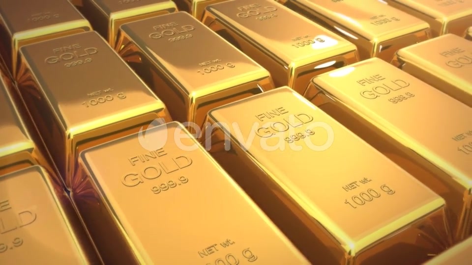 Gold Bars Videohive 22378684 Motion Graphics Image 6