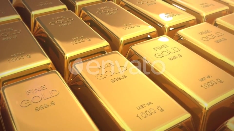 Gold Bars Videohive 22378684 Motion Graphics Image 8