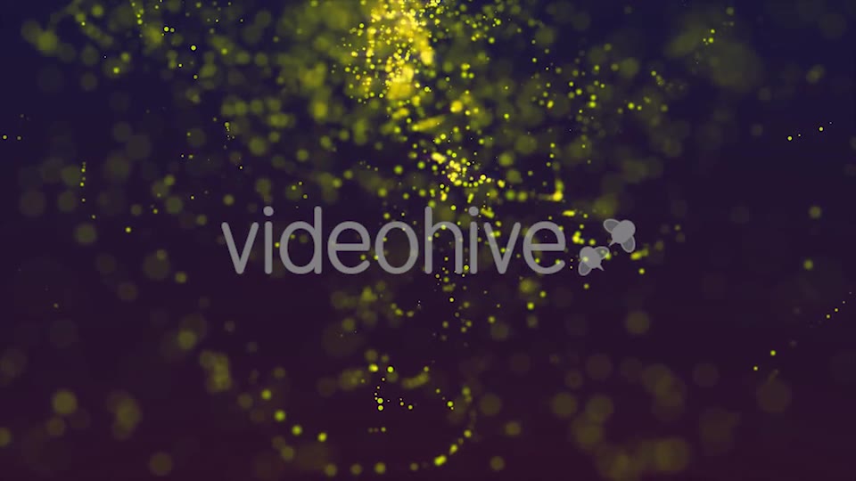 Gold Bokehs and Particles Loop Background Videohive 20541649 Motion Graphics Image 2