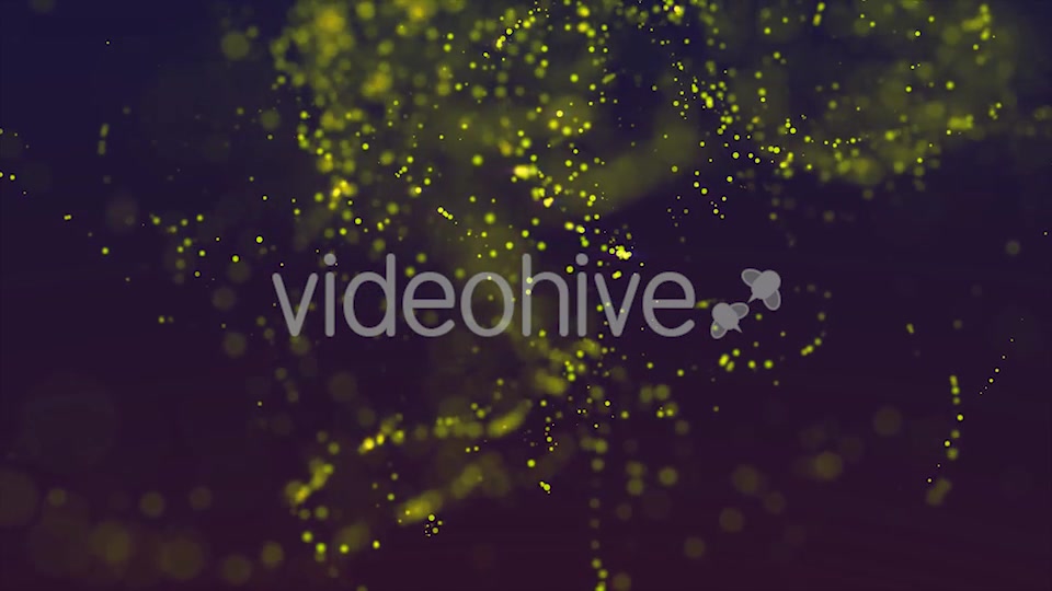 Gold Bokehs and Particles Loop Background Videohive 20541649 Motion Graphics Image 3