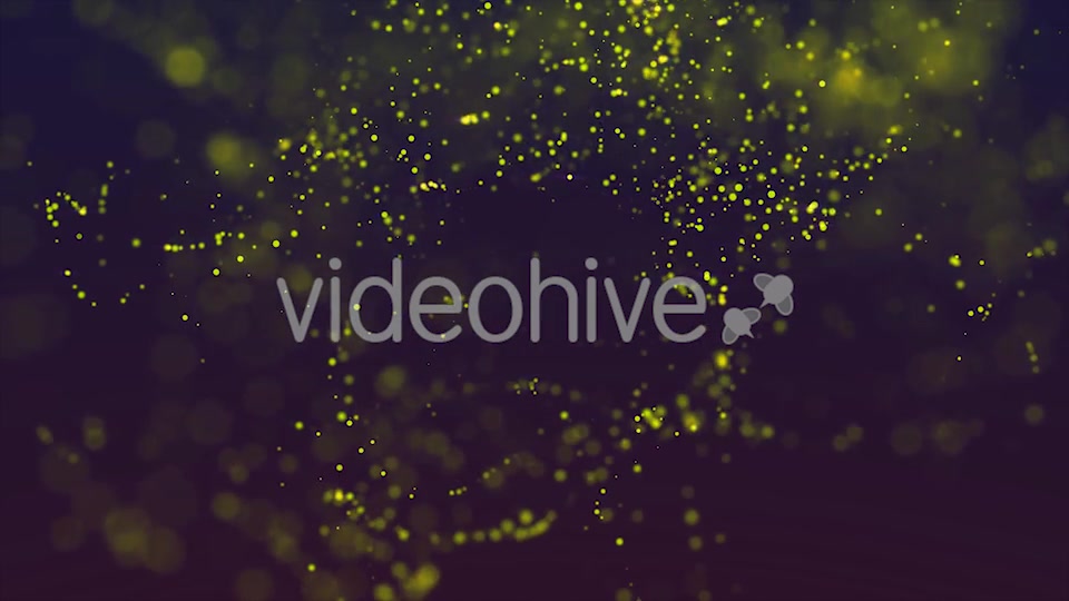 Gold Bokehs and Particles Loop Background Videohive 20541649 Motion Graphics Image 4