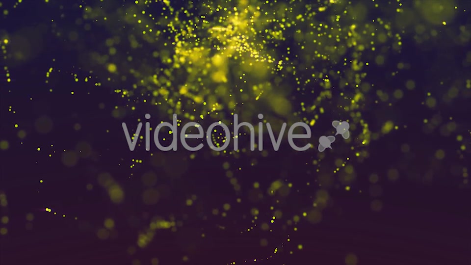 Gold Bokehs and Particles Loop Background Videohive 20541649 Motion Graphics Image 8