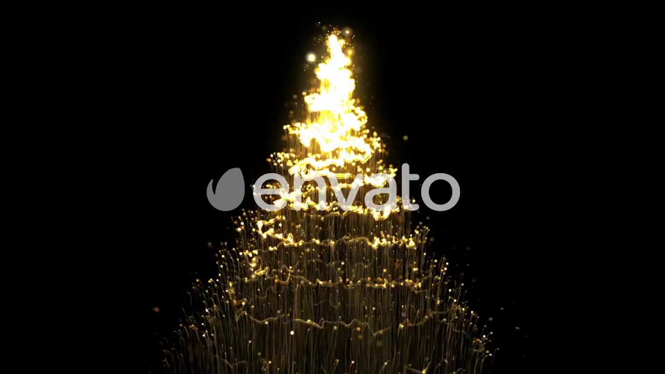 Gold Christmas Tree Videohive 22809835 Motion Graphics Image 5