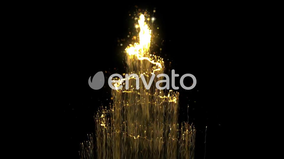 Gold Christmas Tree Videohive 22809835 Motion Graphics Image 7